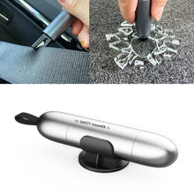 Load image into Gallery viewer, 2 in 1 Car Multifunctional Safety Rescue Hammer Life Saving Escape Emergency Hammer Seat Belt Cutter Window Glass Breaker