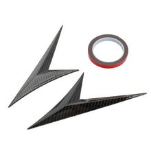 Load image into Gallery viewer, Modified Fender Side Wing Sticker Blade Side Shark Gill Car Body Decorative Sticker for Honda 10th Generation Civic, Carbon Fiber, Carbon Fiber