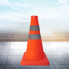 Load image into Gallery viewer, Lift Road Safety Road Cones with Warning Light Height: 30cm, Height: 30cm