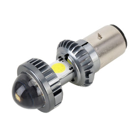 BA20D DC9-18V / 4.7W (H)2.2W(L) / 6000K / 500LM Motorcycle LED Headlight with COB Lamp Beads, BA20D