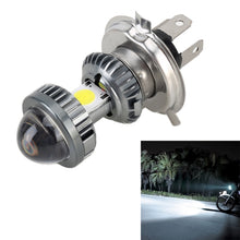 Load image into Gallery viewer, H4 DC9-18V / 4.7W (H)2.2W(L) / 6000K / 500LM Motorcycle LED Headlight with COB Lamp Beads, H4