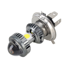 Load image into Gallery viewer, H4 DC9-18V / 4.7W (H)2.2W(L) / 6000K / 500LM Motorcycle LED Headlight with COB Lamp Beads, H4