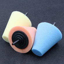 Load image into Gallery viewer, 5 in 1 3 inch Car Polishing Disc Set Wheel Rim Polishing Waxing Sponge, 5 in 1