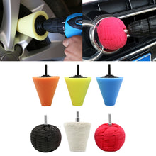 Load image into Gallery viewer, 6 in 1 3 inch Car Polishing Disc Set Wheel Rim Polishing Waxing Sponge, 6 in 1