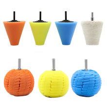 Load image into Gallery viewer, 7 in 1 3 inch Car Polishing Disc Set Wheel Rim Polishing Waxing Sponge, 7 in 1