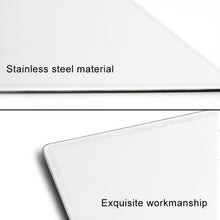 Load image into Gallery viewer, Portable Car Sunshade Makeup Mirror Stainless Steel Vanity Mirror, Size: 110 x 65mm, 110 x 65mm