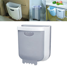 Load image into Gallery viewer, Car Folding Trash Can Household Kitchen Wall-mounted Ashbin