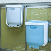 Load image into Gallery viewer, Car Folding Trash Can Household Kitchen Wall-mounted Ashbin