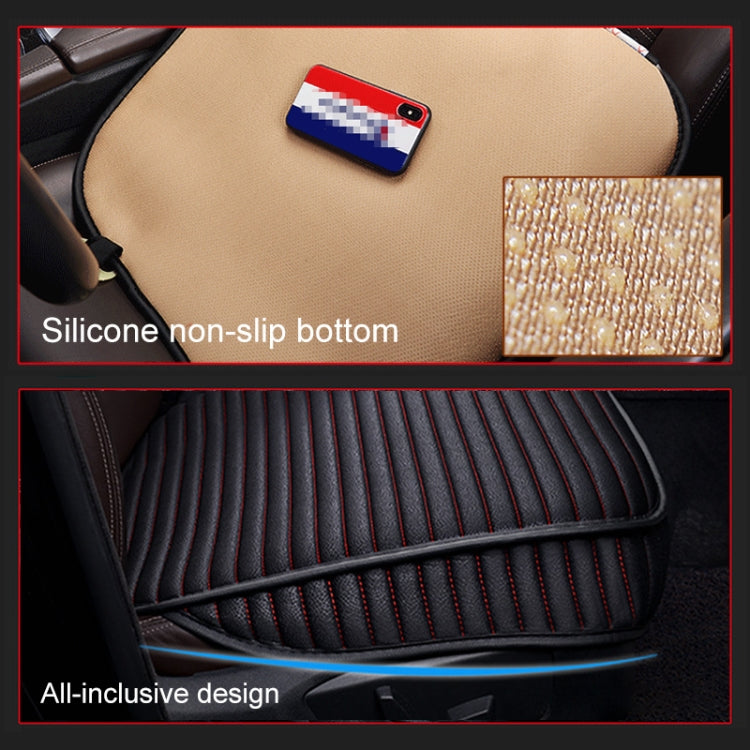 3 in 1 Car Seat Cushion Free Binding All Inclusive Seat Mat Set, All Inclusive (Beige), All Inclusive (Red), All Inclusive (Black), All Inclusive (Coffee), All Inclusive (Grey), All Inclusive (Blue)
