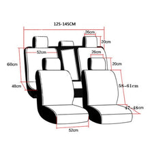 Load image into Gallery viewer, Car Leather Ice Silk Cushion Four Seasons Universal Seat Mat Set, Luxury Version
