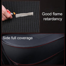 Load image into Gallery viewer, Car Leather Ice Silk Cushion Four Seasons Universal Seat Mat Set, Luxury Version