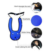 Load image into Gallery viewer, Car Child Rabbit Double Shoulder Seat Belt Adjuster, Blue, Red
