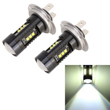Load image into Gallery viewer, 2 PCS H7 DC12V 4.3W 6000K 500LM Car Fog Lights with 12LEDs SMD-2525, H7