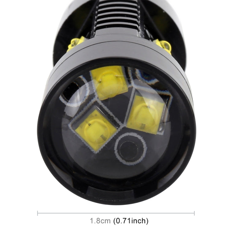 2 PCS H16 DC12V 4.3W 6000K 500LM Car Fog Lights with 12LEDs SMD-2525, H16