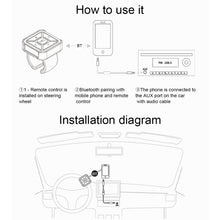 Load image into Gallery viewer, BT009 Car Bluetooth Hands-Free Controller, BT009