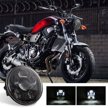 Load image into Gallery viewer, EagleVision DC9-30V 35W 6000K 4000LM 5.75 inch Round Motorcycle 6LEDs Headlight for Harley-Davidson, 5.75 inch 6LEDs