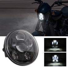 Load image into Gallery viewer, EagleVision DC9-30V 35W 6000K 4000LM 5.75 inch Round Motorcycle 6LEDs Headlight for Harley-Davidson, 5.75 inch 6LEDs
