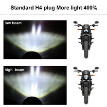 Load image into Gallery viewer, EagleVision DC9-30V 35W 6000K 4000LM 5.75 inch Round Motorcycle LED Headlight with Angel Eye for Harley-Davidson, 5.75 inch with Angel Eye