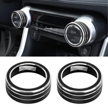 Load image into Gallery viewer, 2 PCS Car Aluminum Alloy Air Conditioner Knob Case for Toyota RAV4 / Wildlander, For Toyota RAV4 / Wildlander (Black), For Toyota RAV4 / Wildlander (Blue), For Toyota RAV4 / Wildlander (Red)