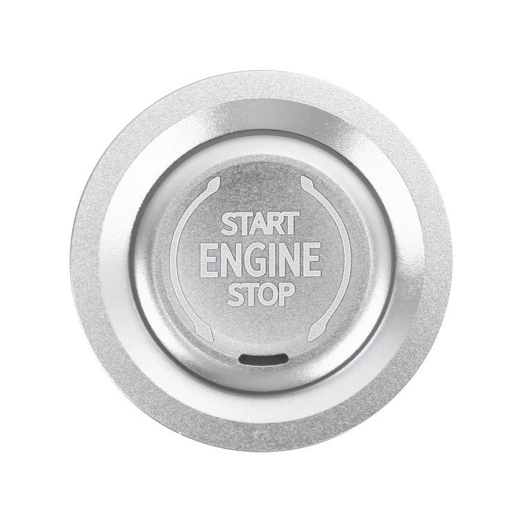 Car Engine Start Key Push Button Ring Trim Metal Sticker Decoration for Cadillac CT5 CT4 XT4 XT6 / Chevrolet Silverado, For Cadillac CT5