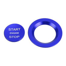 Load image into Gallery viewer, Car Engine Start Key Push Button Ring Trim Metal Sticker Decoration for Land Rover/Jaguar, For Land Rover/Jaguar