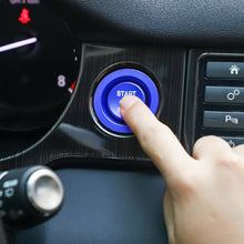 Load image into Gallery viewer, Car Engine Start Key Push Button Ring Trim Metal Sticker Decoration for Land Rover/Jaguar, For Land Rover/Jaguar