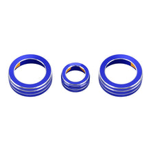 Load image into Gallery viewer, 3 PCS Car Metal Air Conditioner Knob Case for Honda CR-V 2017, For Honda CR-V 2017 (Blue), For Honda CR-V 2017 (Red)