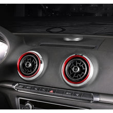 Load image into Gallery viewer, 4 PCS Car Metal Air Outlet Decorative Outside Ring for Audi A3 / S3 / Q2L, For Audi A3 / S3 / Q2L