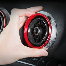 Load image into Gallery viewer, 4 PCS Car Metal Air Outlet Decorative Outside Ring for Audi A3 / S3 / Q2L, For Audi A3 / S3 / Q2L