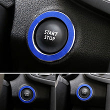 Load image into Gallery viewer, For Renault Metal Ignition Key Ring, Inside Diameter: 4.8cm, For Renault (Blue), For Renault (Red)