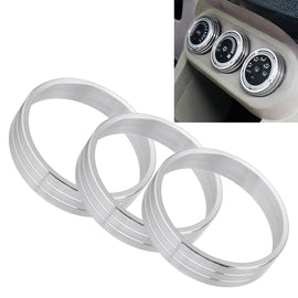 Car Metal Air Conditioner Knob Case for Mitsubishi ASX, For Mitsubishi ASX (Silver), For Mitsubishi ASX (Black), For Mitsubishi ASX (Gold), For Mitsubishi ASX (Blue), For Mitsubishi ASX (Red)