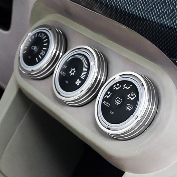 Car Metal Air Conditioner Knob Case for Mitsubishi ASX, For Mitsubishi ASX (Silver), For Mitsubishi ASX (Black), For Mitsubishi ASX (Gold), For Mitsubishi ASX (Blue), For Mitsubishi ASX (Red)