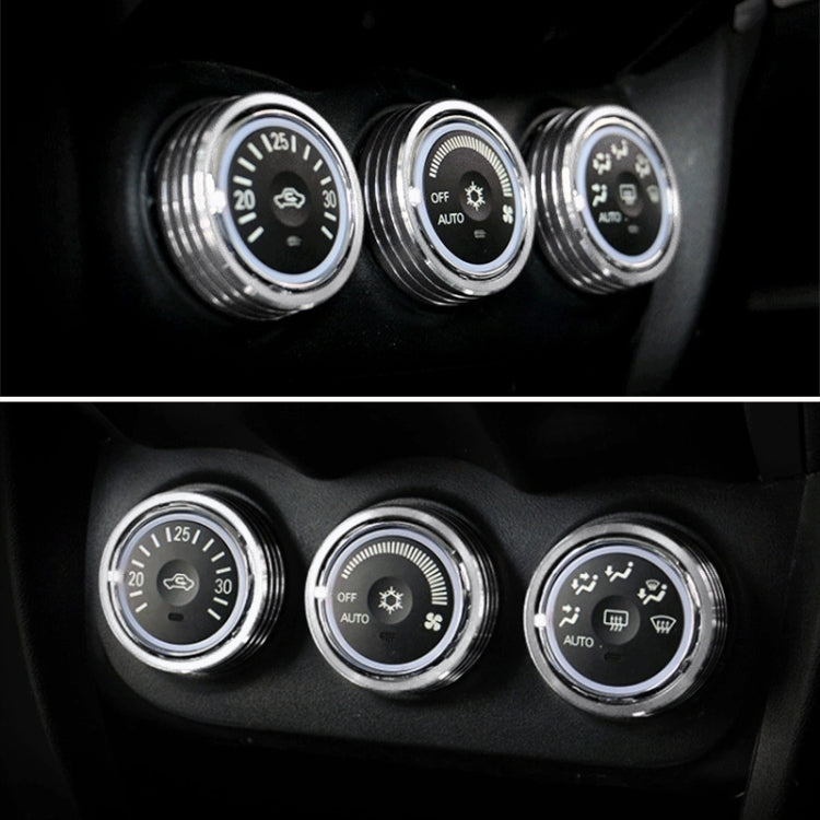 Car Metal Air Conditioner Knob Case for Mitsubishi ASX, For Mitsubishi ASX (Silver), For Mitsubishi ASX (Black), For Mitsubishi ASX (Gold), For Mitsubishi ASX (Blue), For Mitsubishi ASX (Red)