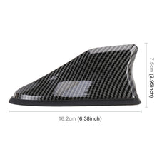 Load image into Gallery viewer, Universal Car Antenna Aerial Shark Fin Radio Signal, Universal (Carbon Fiber Black), Universal