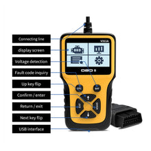 Load image into Gallery viewer, V311A Car Handheld V1.1 OBD2 Fault Detector OBD2 Diagnostic Tool, V311A