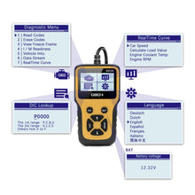 Load image into Gallery viewer, V311A Car Handheld V1.1 OBD2 Fault Detector OBD2 Diagnostic Tool, V311A