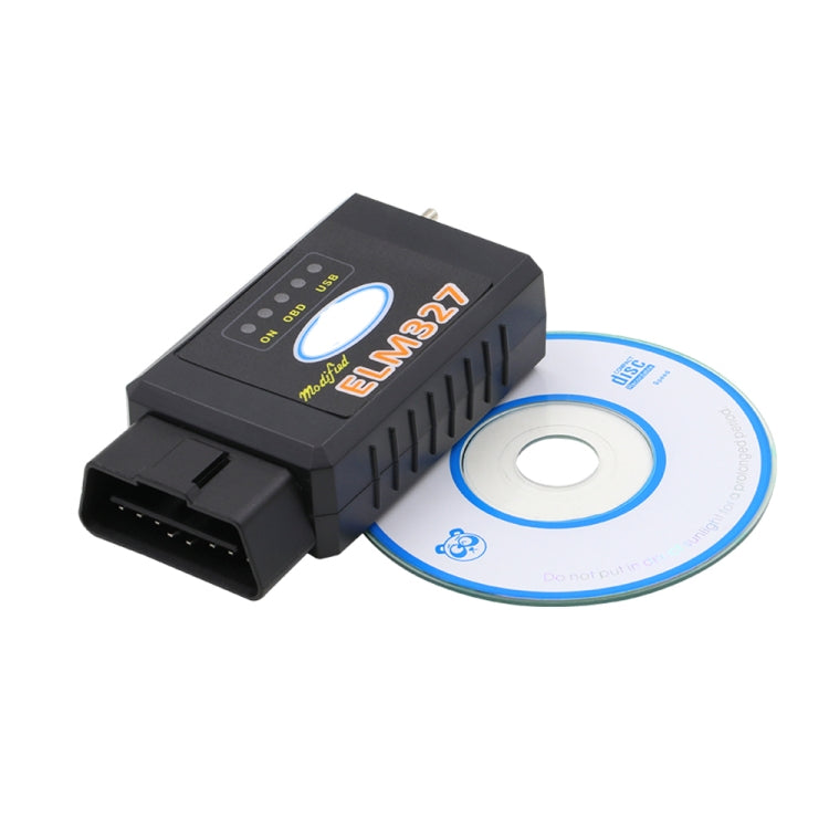Bluetooth V1.5 ELM327 Interface USB OBDII Auto Diagnostic Scanner Tool with Switch, Auto Diagnostic Scanner
