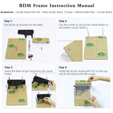 Load image into Gallery viewer, Car LED BDM Frame Holder BDM ECU Brush Test Stand with 4 Probe Pens, US Plug, BDM ECU Brush Test Stand