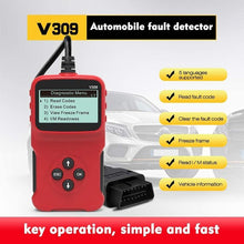 Load image into Gallery viewer, V309 Car Portable OBD2 Scanner Car Diagnostic Tool OBD 2 Automotive Scanner OBD Code Reader, V309