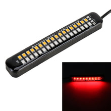 Load image into Gallery viewer, 105mm DC12-24V / 1.6W Motorcycle LED Dynamic Blinker Side Lights Flowing Water Brake Lamp Turn Signal Light, Cable Length: 1m, 105mm