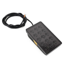 Load image into Gallery viewer, DC12V 1W Car Square Highlight Brake Lights Reversing Light with 15LEDs SMD-3528, Square (Black), Square (Red), Square (Transparent)