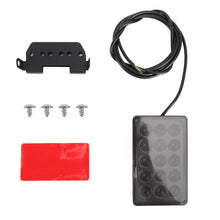 Load image into Gallery viewer, DC12V 1W Car Square Highlight Brake Lights Reversing Light with 15LEDs SMD-3528, Square (Black), Square (Red), Square (Transparent)