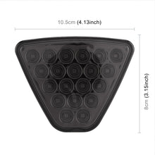 Load image into Gallery viewer, DC12V 1W Car Triangle Highlight Brake Lights Reversing Light with 20LEDs SMD-3528, Triangle (Black), Triangle (Red), Triangle (Transparent)