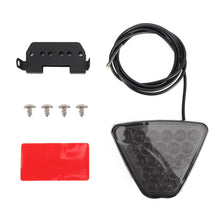 Load image into Gallery viewer, DC12V 1W Car Triangle Highlight Brake Lights Reversing Light with 20LEDs SMD-3528, Triangle (Black), Triangle (Red), Triangle (Transparent)