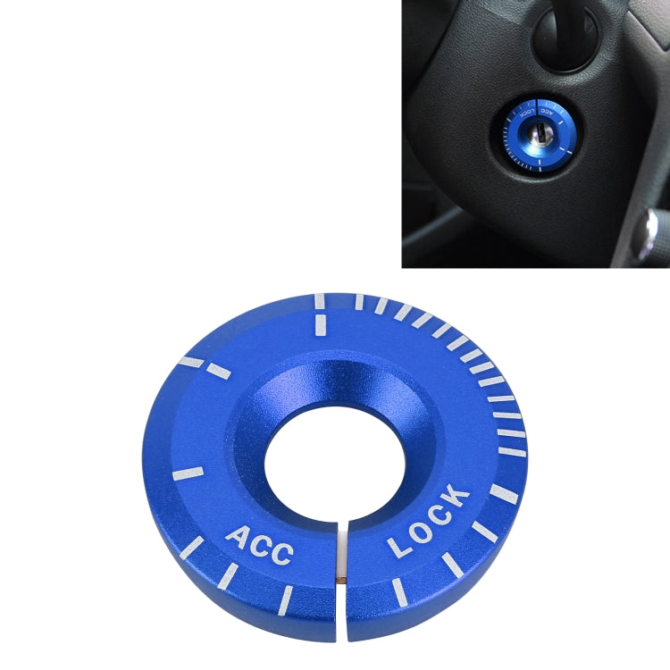 For Volkswagen Metal Ignition Key Ring, Diameter: 4.8cm, For Volkswagen (Silver), For Volkswagen (Blue), For Volkswagen (Red)