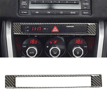 Load image into Gallery viewer, Car Carbon Fiber Central Control Clock Decorative Sticker for Subaru BRZ / Toyota 86 2013-2017, Left and Right Drive Universal, Central Control Clock