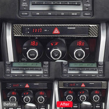 Load image into Gallery viewer, Car Carbon Fiber Central Control Clock Decorative Sticker for Subaru BRZ / Toyota 86 2013-2017, Left and Right Drive Universal, Central Control Clock
