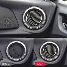Load image into Gallery viewer, Car Carbon Fiber Central Control Air Outlet Decorative Sticker for Subaru BRZ / Toyota 86 2013-2020, Left and Right Drive Universal, Central Control Air Outlet