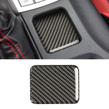 Load image into Gallery viewer, Car Carbon Fiber Seat Heating Panel Decorative Sticker for Subaru BRZ / Toyota 86 2013-2019, Left and Right Drive Universal without Hole, Seat Heating Panel