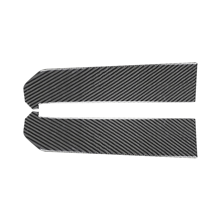 Car Carbon Fiber Central Control Side Gear Position Decorative Sticker for Subaru BRZ / Toyota 86 2013-2020, Left and Right Drive Universal, Side Gear Position